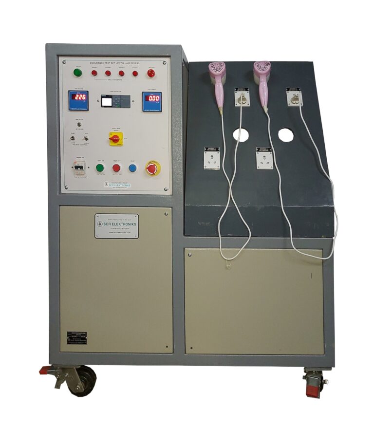 Endurance-Test-Setup-for Hair-Dryer-4-station