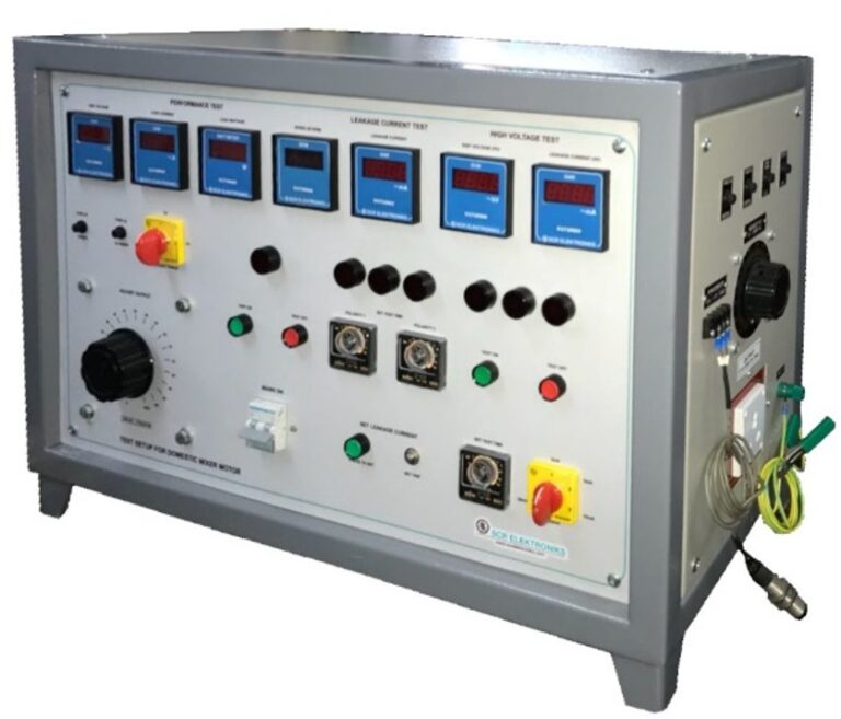 Mixer-Motor-Testing-{Panel